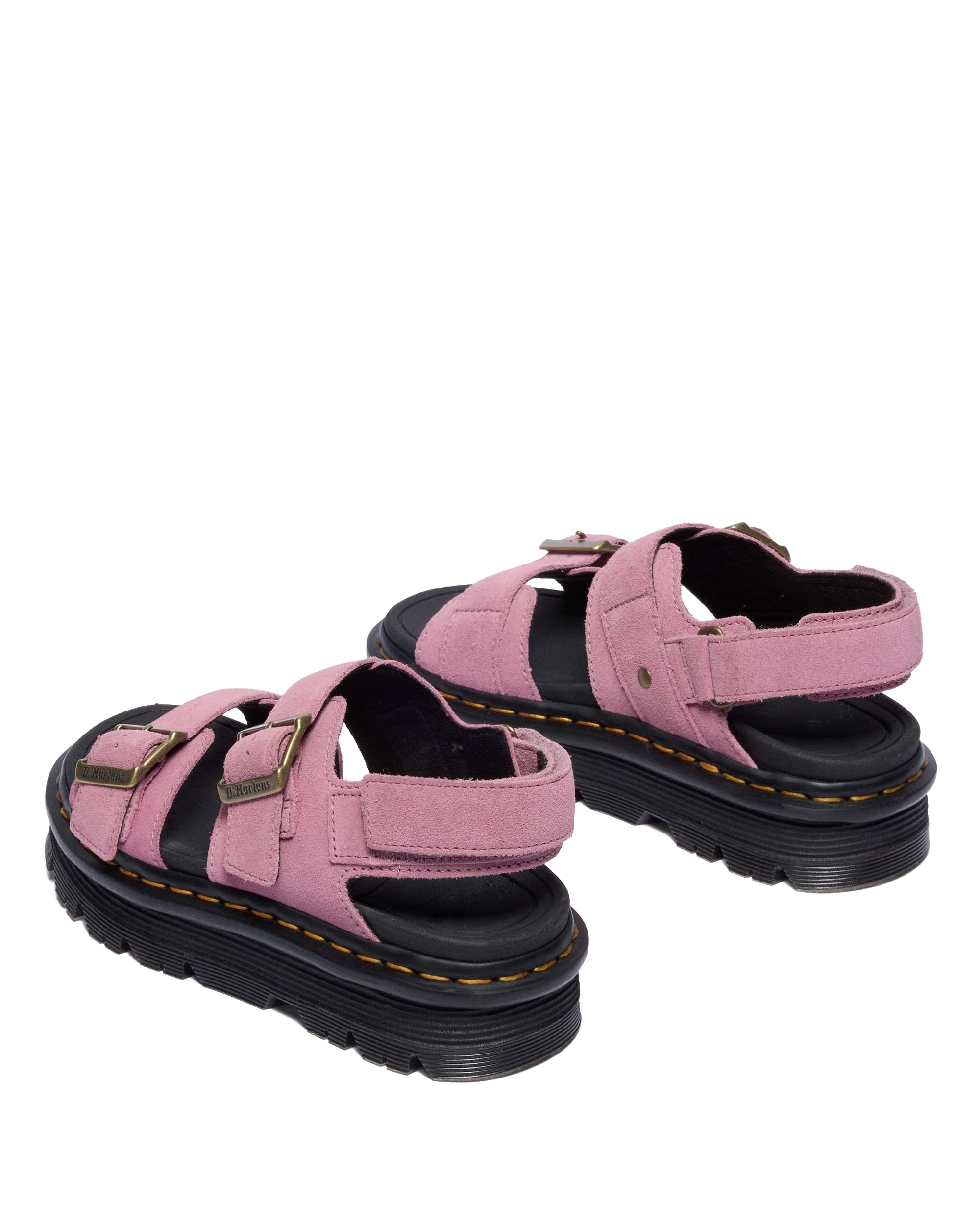 Zebzag Suede Platform Sandals