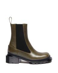 MAYBOLE CHELSEA SQUARE TOE LEATHER BOOTS