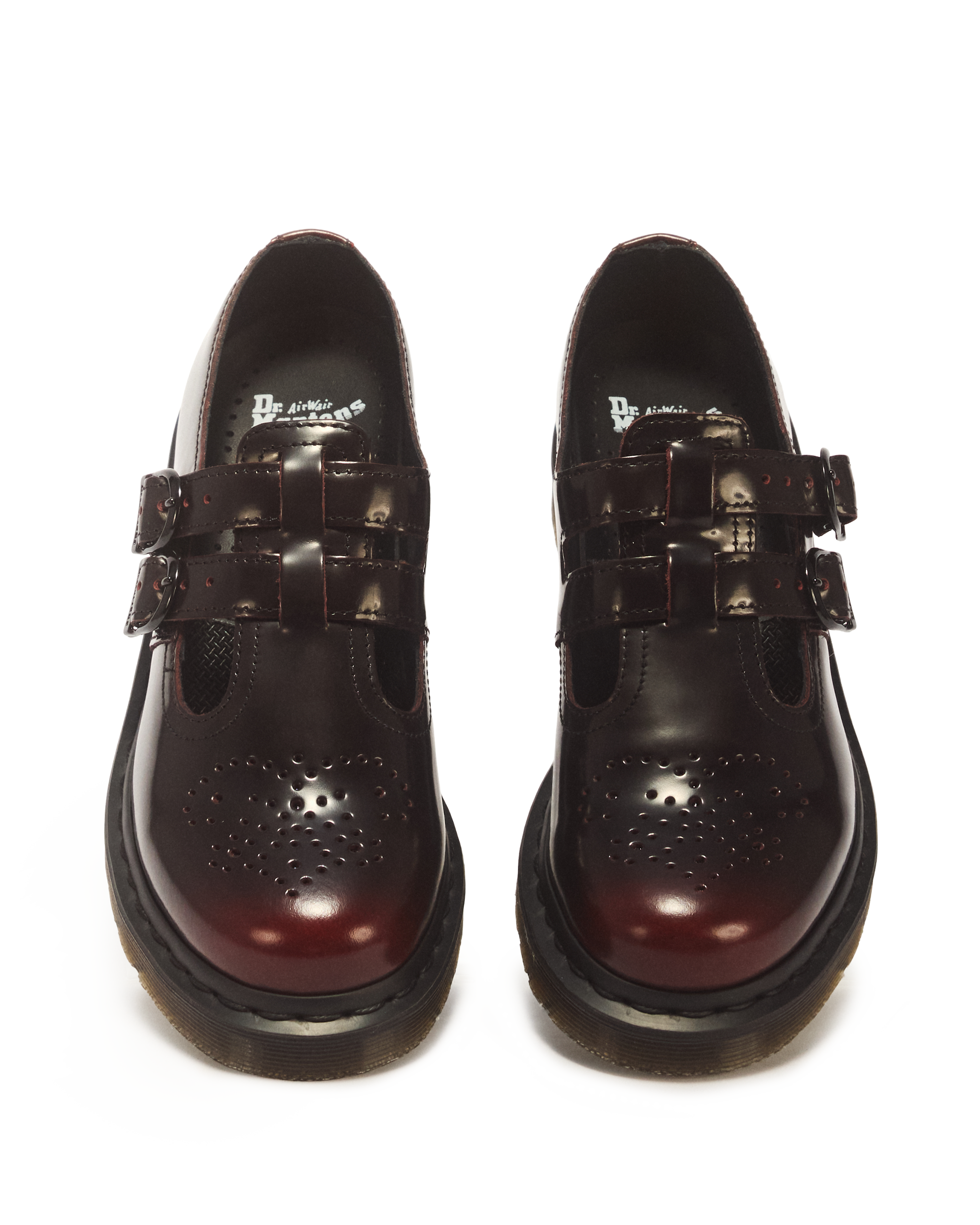 8065 Arcadia Rub Off Leather Mary Jane Shoes