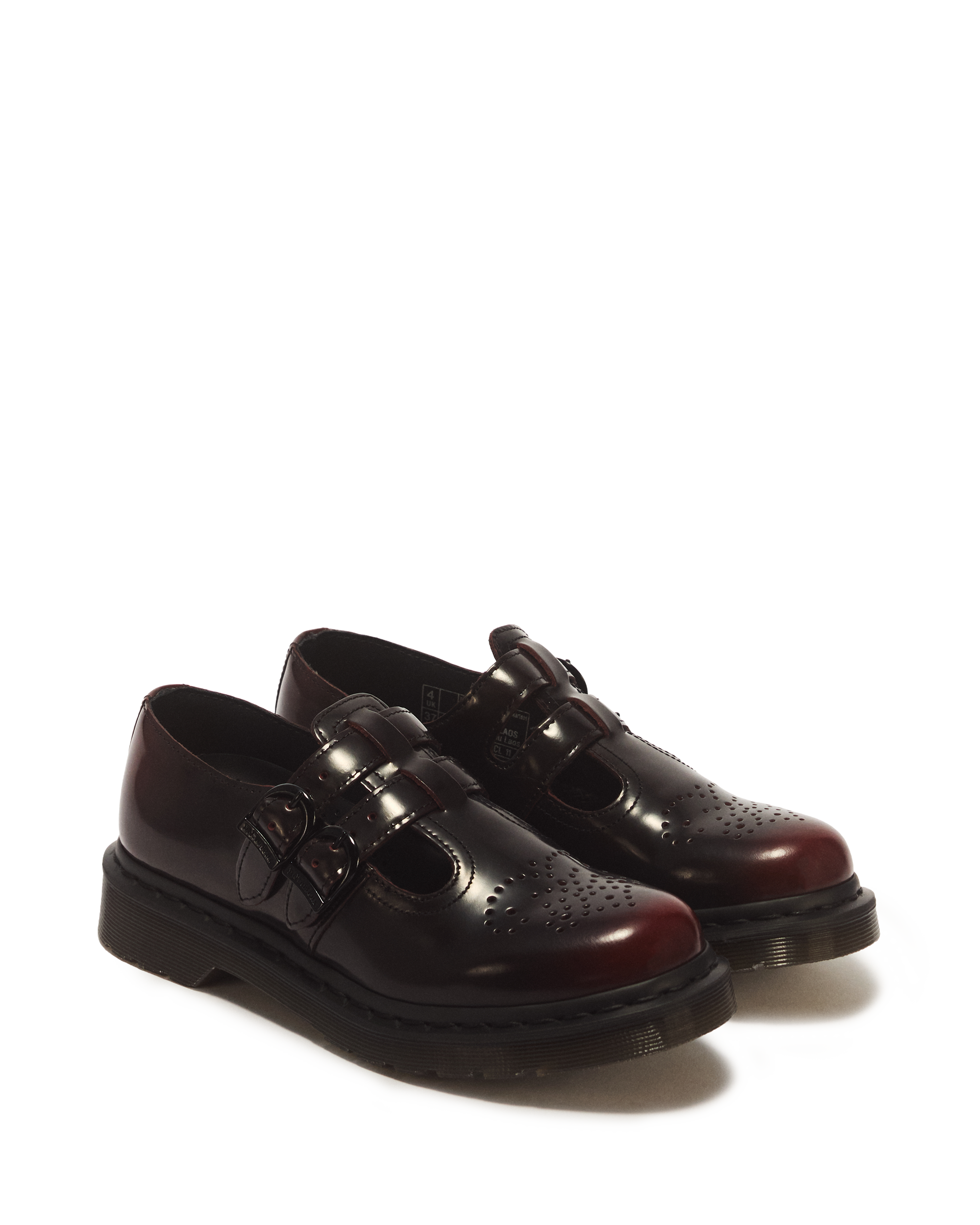 8065 Arcadia Rub Off Leather Mary Jane Shoes
