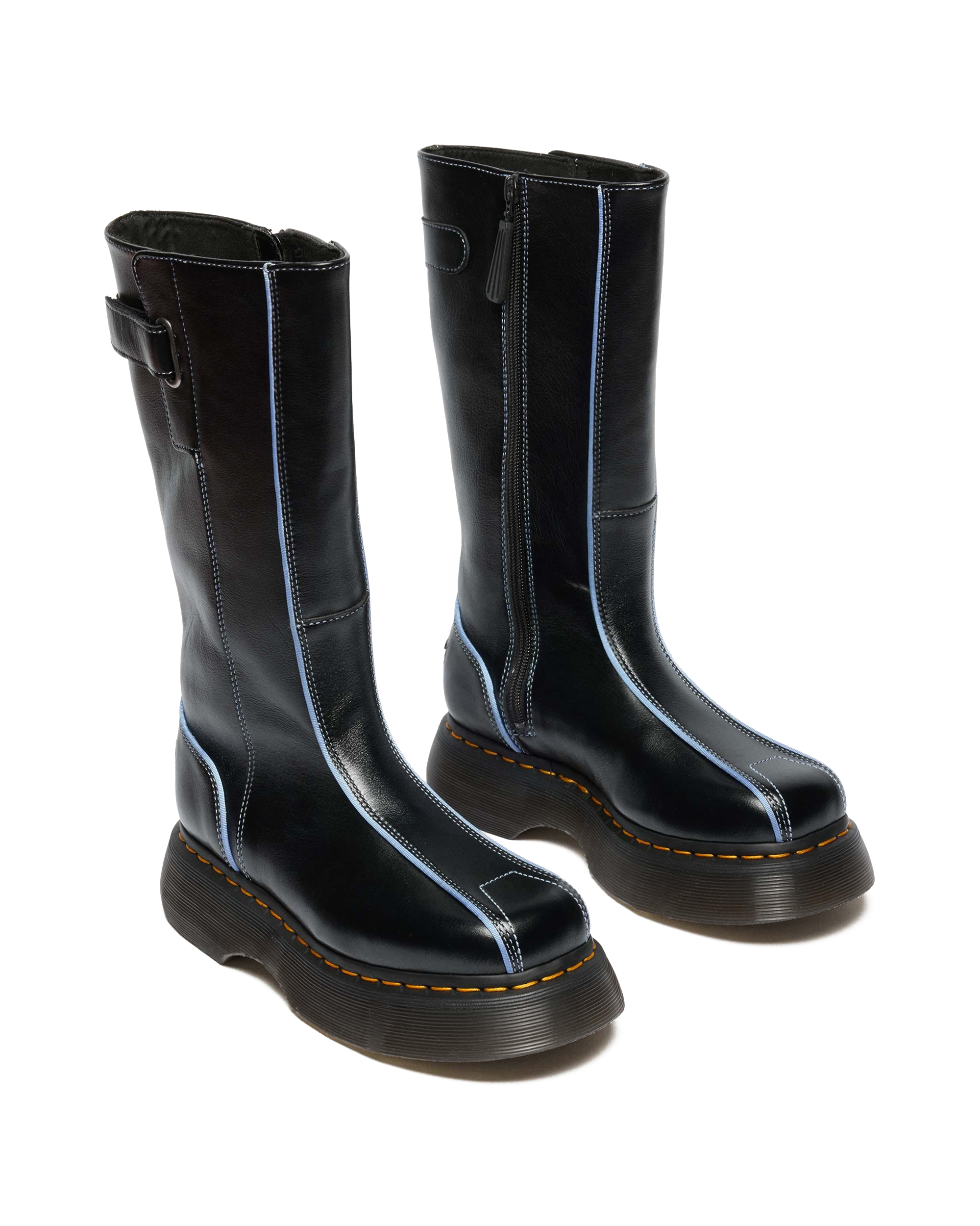 Buzz Hi Gloss Leather Boots