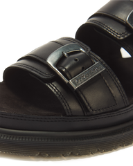 San Two Strap Leather Sandals
