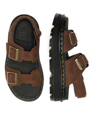 Zebzag Nubuck Platform Sandals