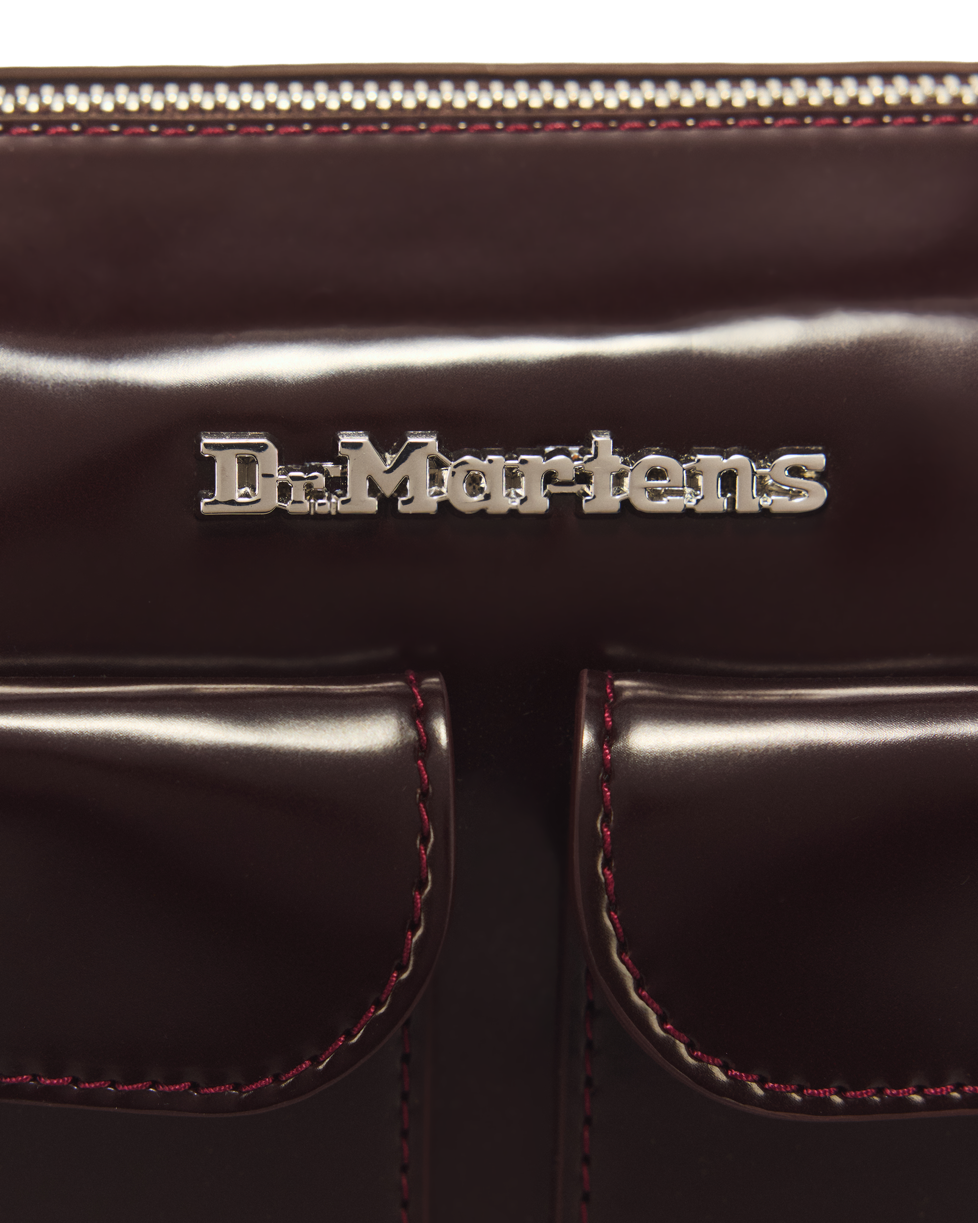 Top Handle Rub Off Leather Bag