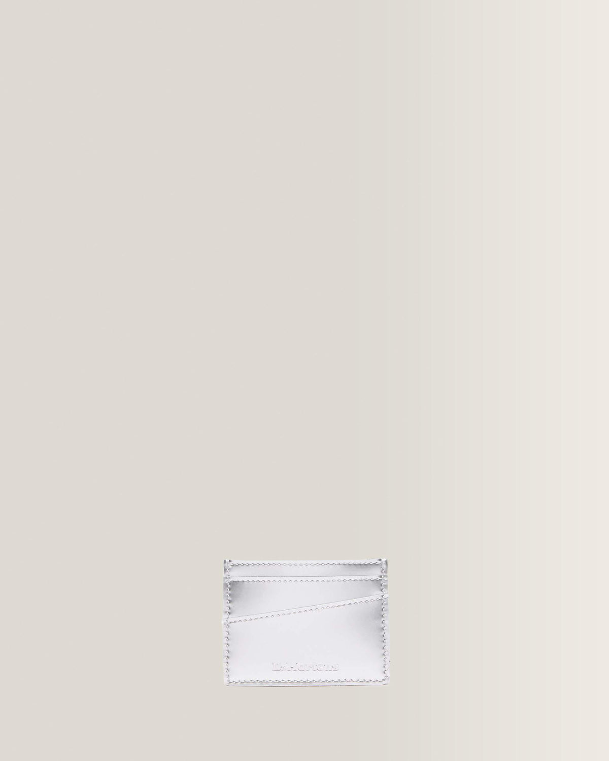 Cardholder II Card Holder Silver Metallic Patent Lamper