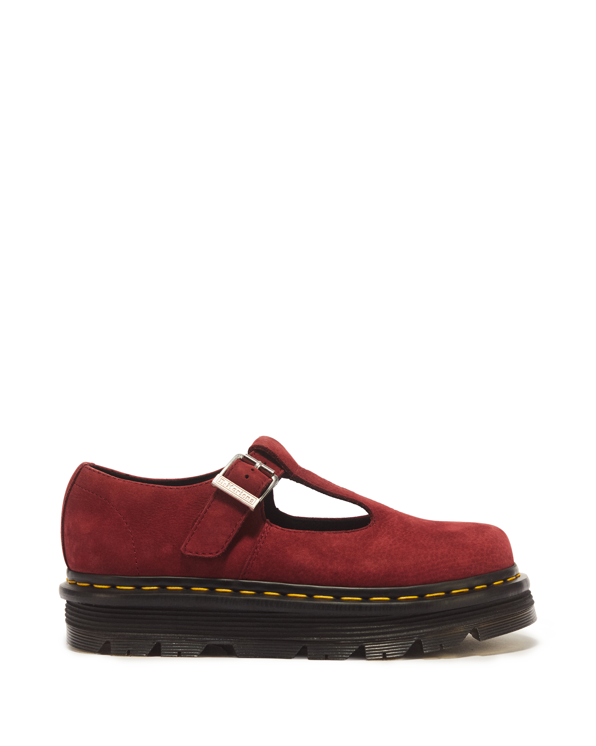 Zebzag Milled Nubuck Mary Jane Shoes
